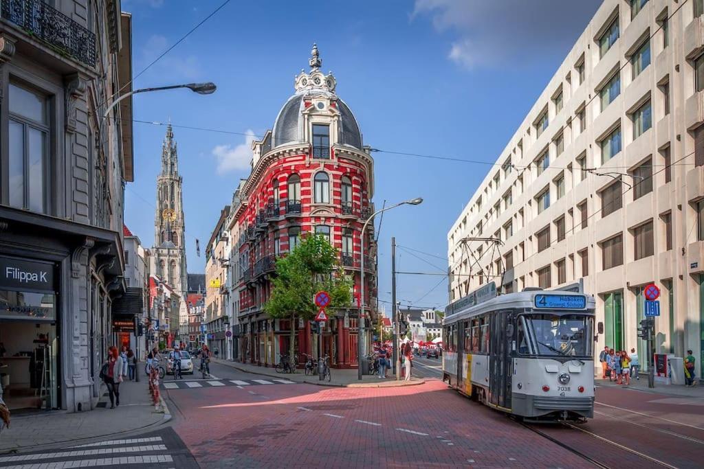 Mubi-Stay - Appartement Chalereux Au Centre Ville D'Anvers Antuérpia Exterior foto